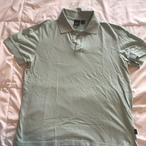 Hugo Boss Slim Fit Turquoise Pima Cotton Polo